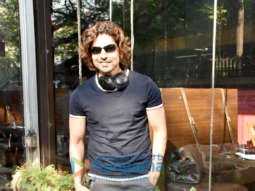 Gurmeet Choudhary spotted at Silver Beach Cafe in Juhu