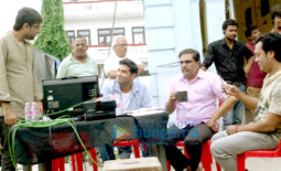 On The Sets Of The Movie Hotel Milan