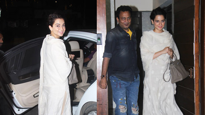 SPOTTED: Kangana Ranaut @ Kamal Jain Office