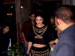 Jacqueline Fernandez snapped at Pali Village Cafe