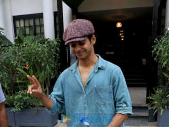 Janhvi Kapoor and Ishaan Khatter spotted at Soho House in Juhu