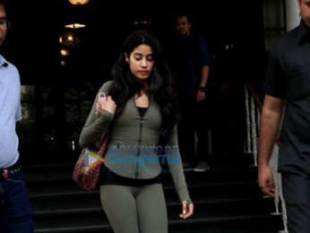 Janhvi Kapoor and Ishaan Khatter spotted at Soho House in Juhu