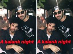 Kalank duo Varun Dhawan and Aditya Roy Kapur wrap up Indore schedule with their bromance