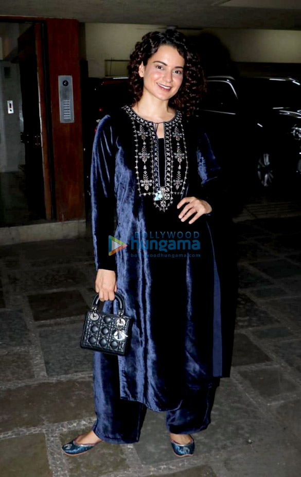 Kangana Rananut in Anita Dongre for a birthday bash (1)