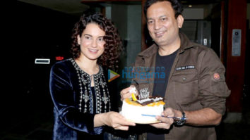 Kangana Ranaut celebrates Kamal Jain’s birthday at his office in Juhu