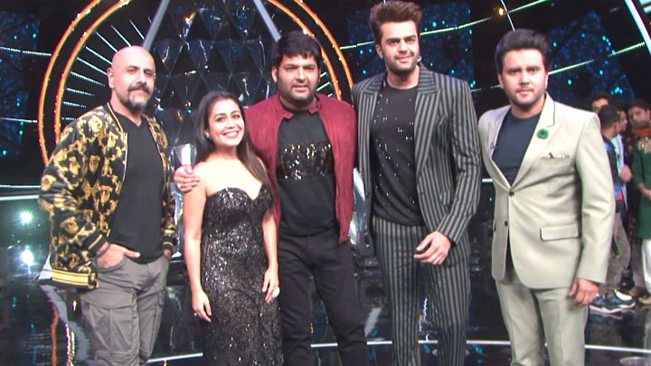 Kapil Sharma at Indian Idol season 10 for a special episode