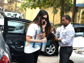 Kareena Kapoor Khan spotted at the gym in Bandra