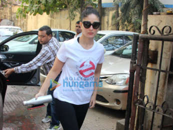 Kareena Kapoor Khan spotted outside the gym