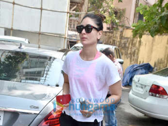 Kareena Kapoor Khan snapped at the gym