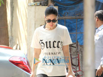Kareena Kapoor Khan snapped at the gym