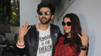 SPOTTED: Kartik Aaryan and Neha Dhupia at #NoFilterNeha