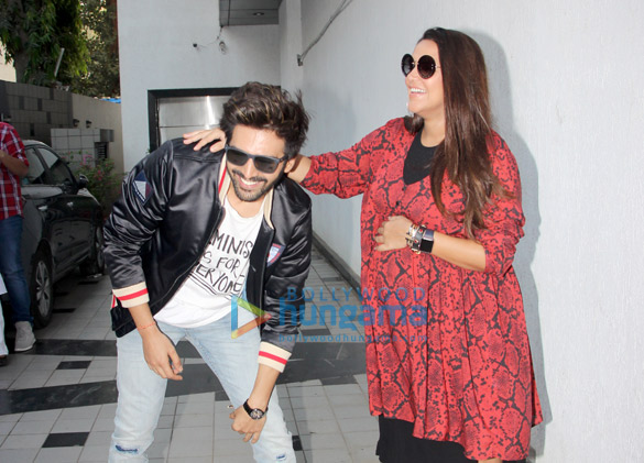 kartik aaryan and neha dhupia snapped on sets of the show no filter neha 4
