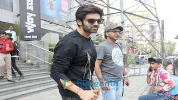 Kartik Aaryan spotted at PVR Infinity Mall in Andheri