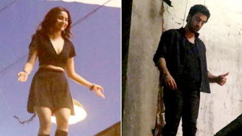LEAKED VIDEO! Ranbir Kapoor and Alia Bhatt shoot insane stunt on a rooftop for Brahmastra