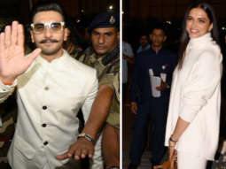MUST WATCH: Ranveer Singh & Deepika Padukone Leaving for Italy with Family