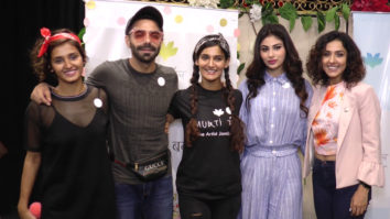 Mouni Roy and Aparshakti Khurana attend the play Bagiya Mein Bagawat