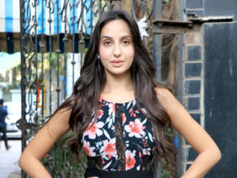 Nora Fatehi snapped at Zee's office in Andheri