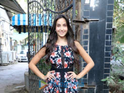 Nora Fatehi snapped at Zee’s office in Andheri