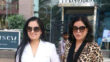 Padmini Kolhapure and Zeenat Aman snapped at Yauatcha, BKC