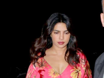 Priyanka Chopra snapped at JW Marriott for dinner
