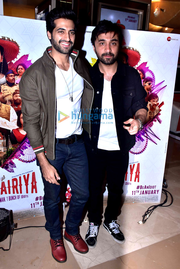 radhika apte siddhanth kapoor and others snapped at the trailer launch of bombairiya 5