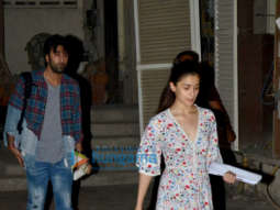 Ranbir Kapoor and Alia Bhatt snapped at dance class in Khar
