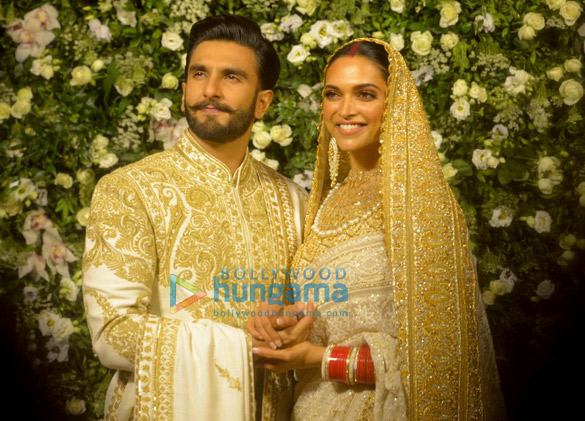 ranveer singh and deepika padukone arrive at their mumbai reception 3