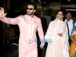 Ranveer Singh and Deepika Padukone arrive in Mumbai after Bengaluru reception