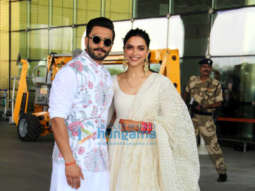 Ranveer Singh, Deepika Padukone and others snapped at the airport