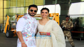 Ranveer Singh, Deepika Padukone and others snapped at the airport