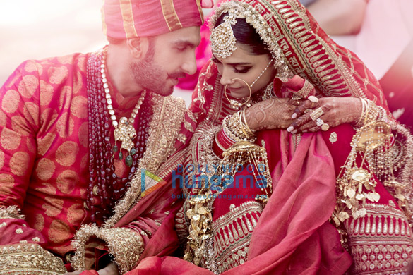 ranveer singh and deepika padukone snapped during their wedding in italy 1