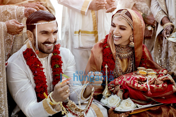 Ranveer Singh and Deepika Padukone snapped during their wedding in Italy Ranveer Singh and Deepika Padukone snapped during their wedding in Italy
