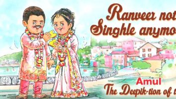 Ranveer Singh and Deepika Padukone’s wedding inspires Amul to create yet another relevant toon
