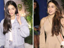 SPOTTED: Actress Sara Ali Khan and Ananya Pandey @ Olive