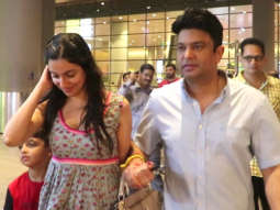 SPOTTED: Bhushan Kumar & Divya Khosla Kumar at airport