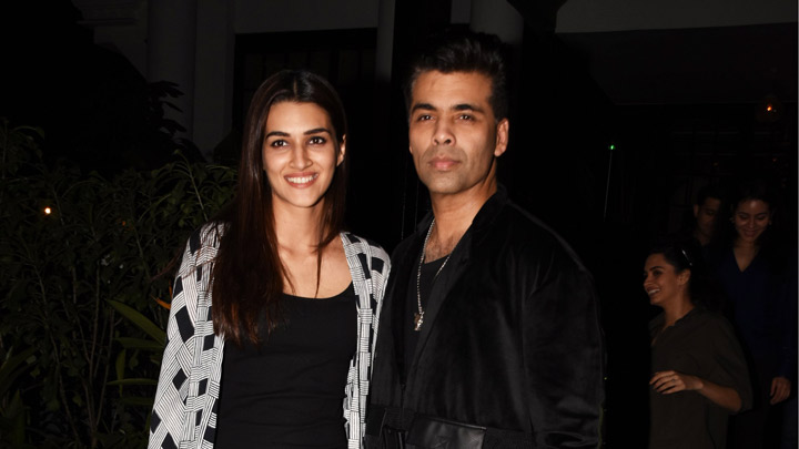 SPOTTED: Kriti Sanon, Karan Johar and others @Soho Juhu