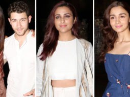 SPOTTED: Priyanka Chopra, Nick Jonas Alia Bhatt & Parineeti Chopra at Estila Juhu
