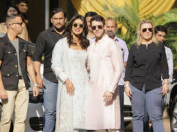 SPOTTED: Priyanka Chopra & Nick Jonas at Raj Classic for Pooja ceremony
