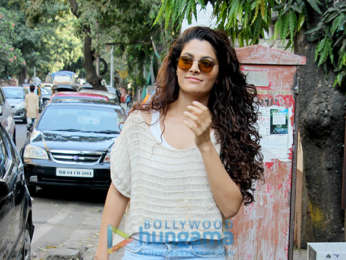 Saiyami Kher snapped at Indigo Delicatessen