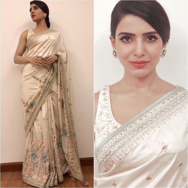 Samantha Ruth Prabhu in Anita Dongre for an event (4)