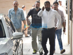 Sanjay Dutt spotted at a clinic
