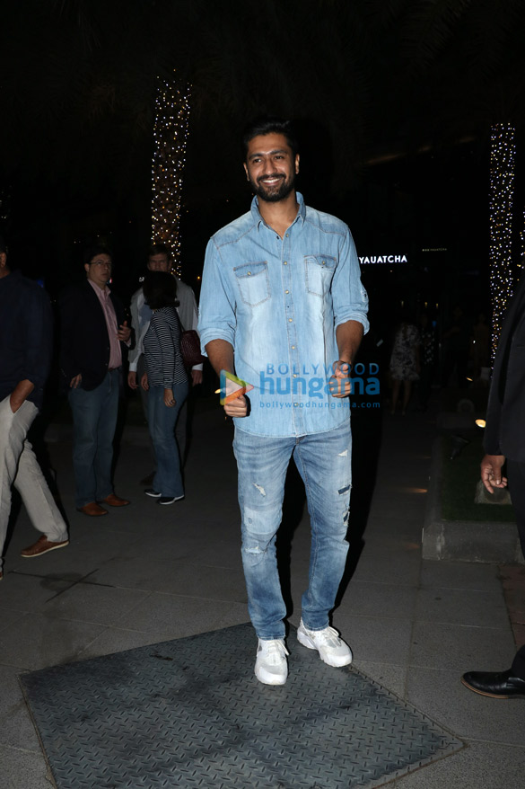sanjay kapoor vicky kaushal and kainaat arora spotted at yauatcha in bkc 5