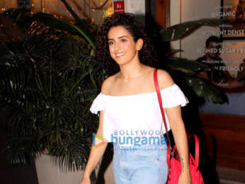 Sanya Malhotra spotted at Sequel
