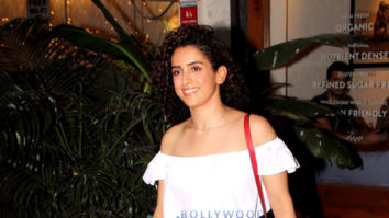 Sanya Malhotra spotted at Sequel