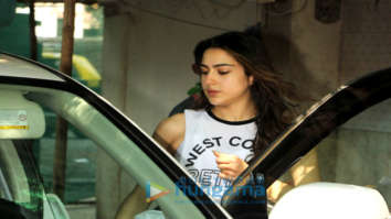 Sara Ali Khan spotted at a gym in Bandra
