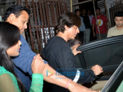 Shah Rukh Khan spotted at a dubbing studio in Bandra