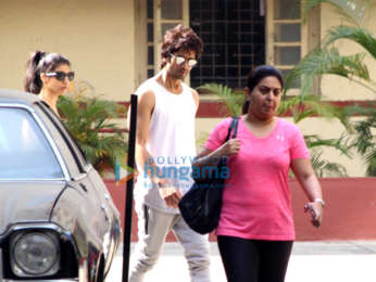 Shahid Kapoor and Saif Ali Khan snapped at the gym