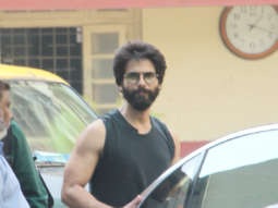 Shahid Kapoor and Taimur Ali Khan snapped in Bandra