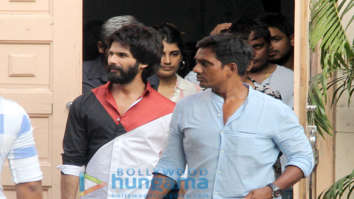 Shahid Kapoor snapped at Mehboob studio