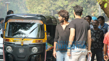 Shahid Kapoor spotted in Bandra